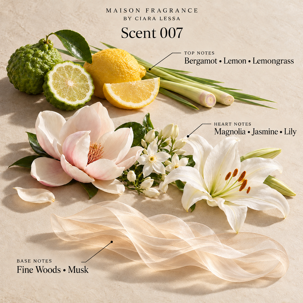 Maison Fragrance Scent 007: official olfactory notes.