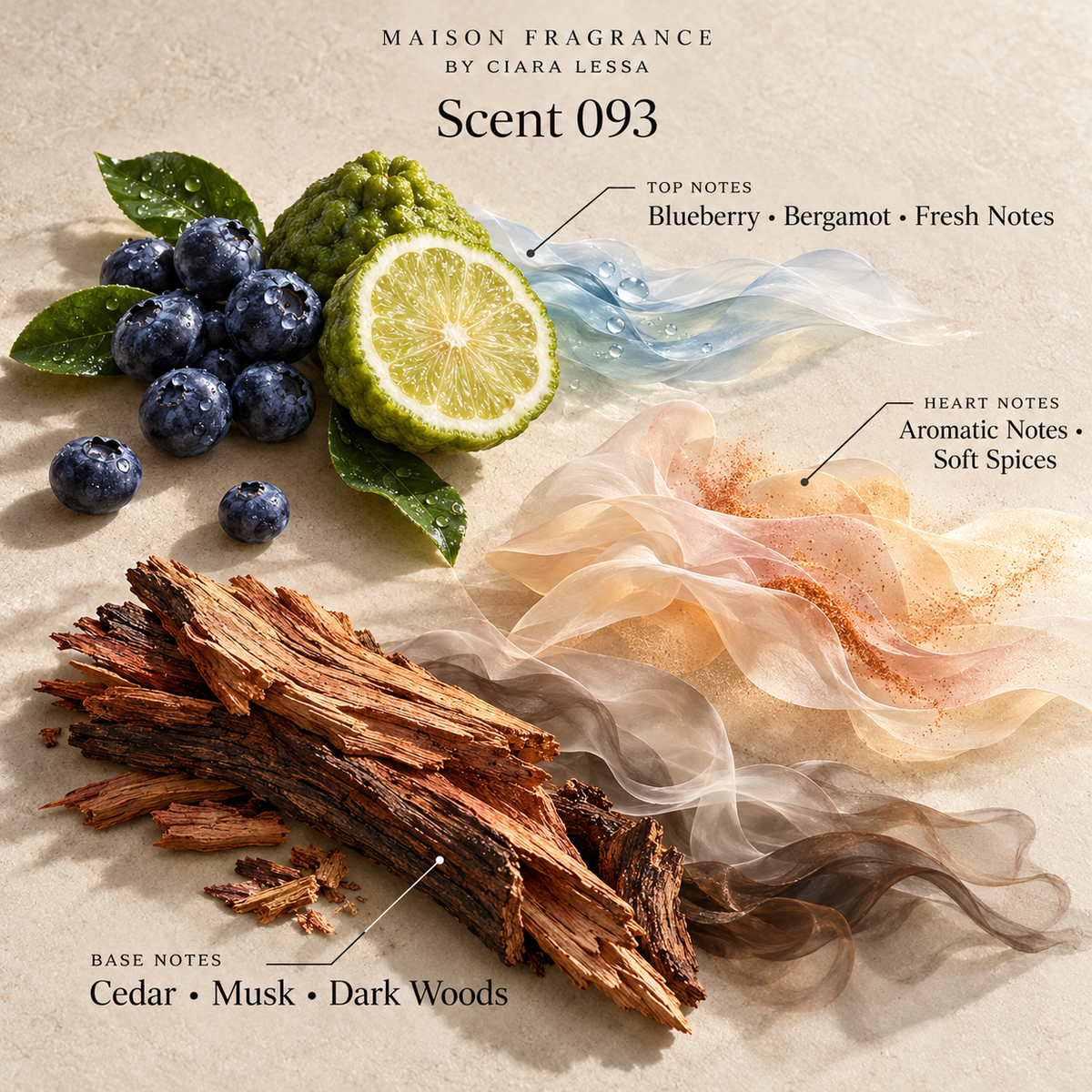 Maison Fragrance Scent 093: official olfactory notes.