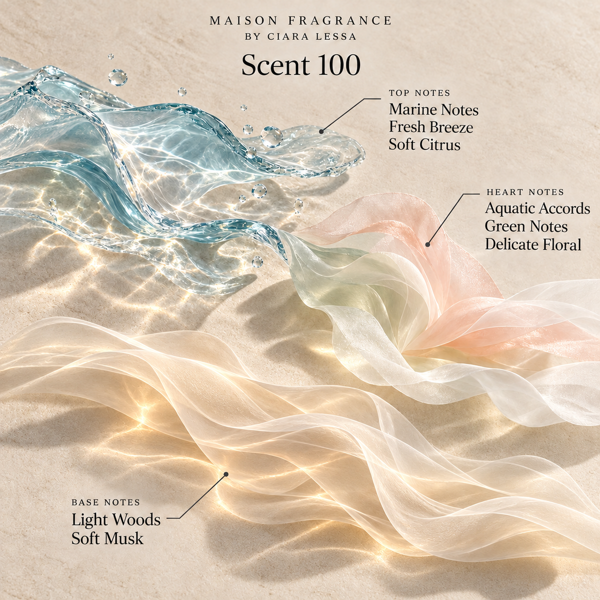 Maison Fragrance Scent 100: official olfactory notes.