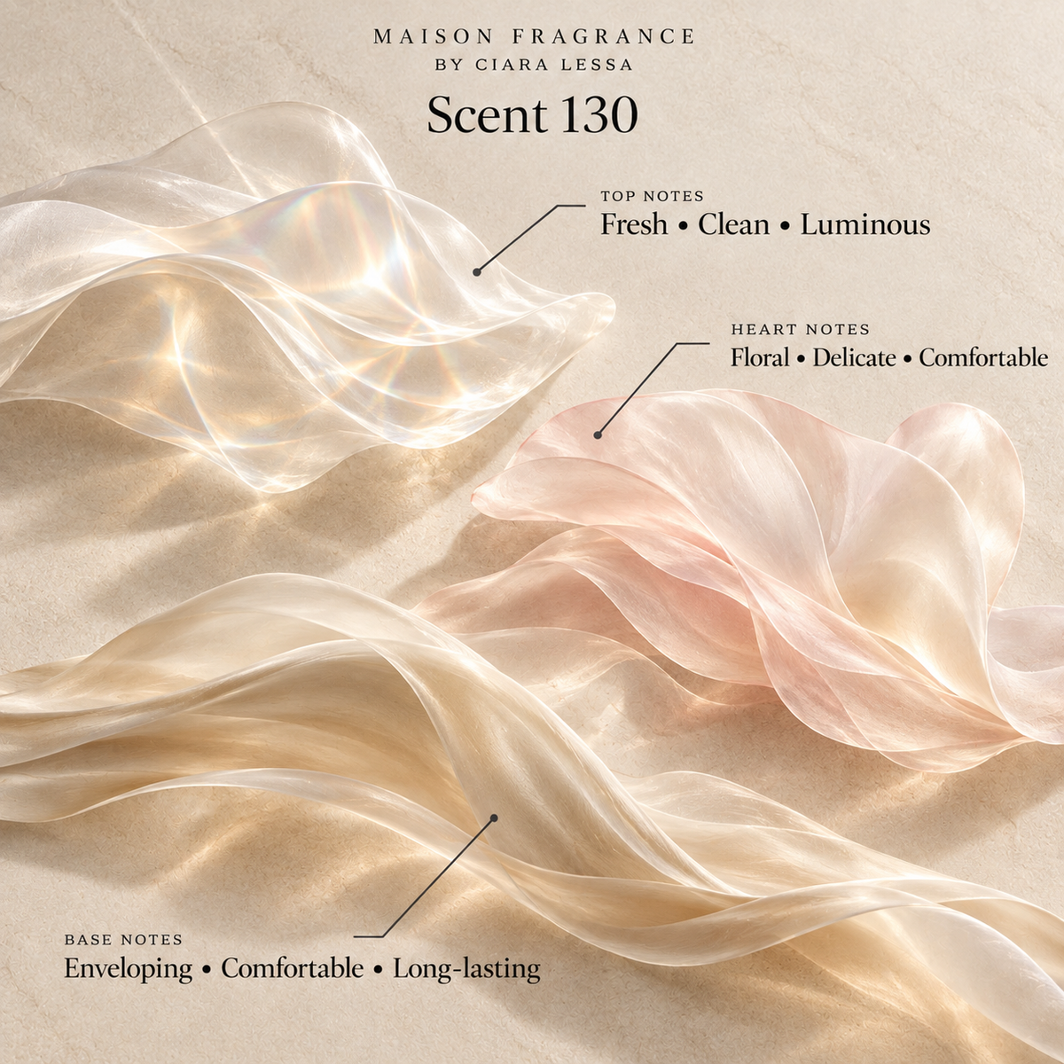 Maison Fragrance Scent 130: official olfactory notes.